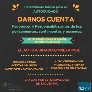 Taller El Autocuidado del Profesional