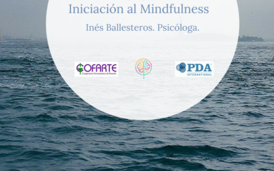 Formación  Mindfulness  para COFARTE (Cooperativa Farmacéutica de Tenerife): Atención Plena. Inés Ballestros. Psicóloga.